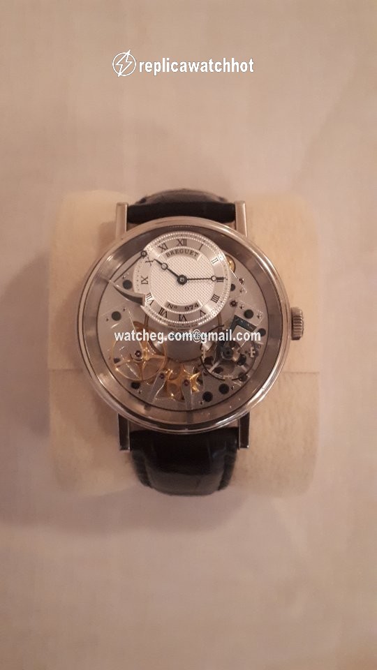 Breguet Tradition Mens watch Unisex Manual winding White gold 7057BB 11 9W6