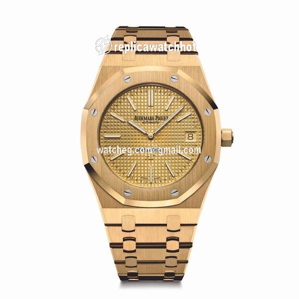 Audemars Piguet Royal Oak Jumbo Mens watch Unisex Automatic Yellow gold 15202BA.OO.1240BA.02.A