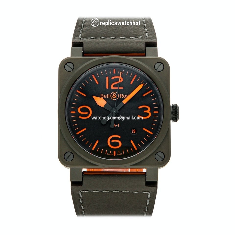 Bell & Ross BR 03-92 Ceramic Mens watch Unisex Automatic Ceramic BR0392-KAO-CE SCA