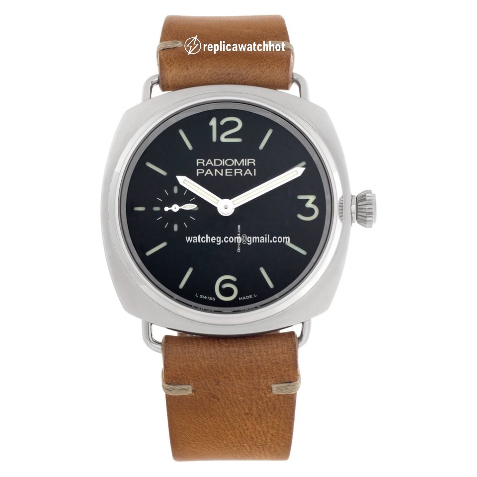 Panerai Radiomir Mens watch Unisex Manual winding Steel PAM337