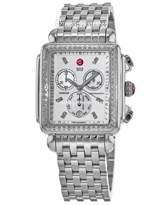 Michele Deco Womens watch Quartz Steel MWW06Z000001