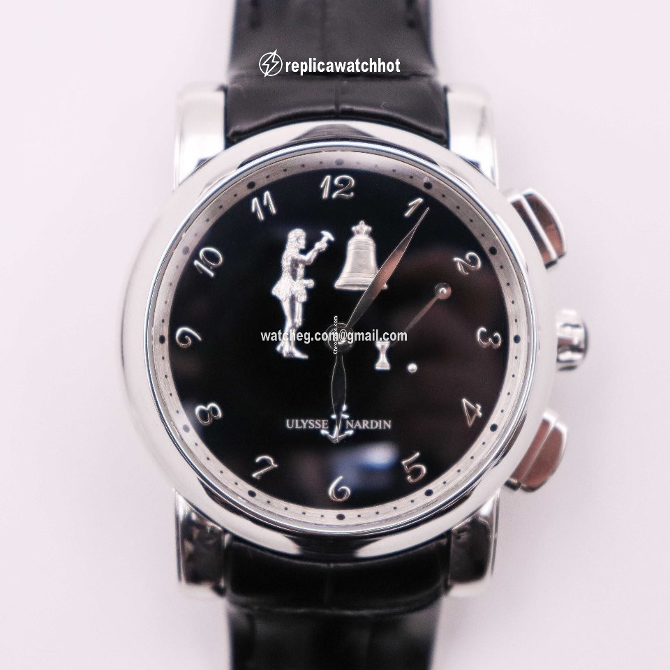 Ulysse Nardin Hourstriker Mens watch Unisex Manual winding Platinum 6109-103 E2