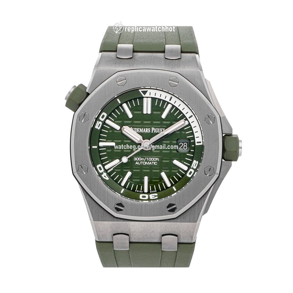 Audemars Piguet Royal Oak Offshore Diver Mens watch Unisex Automatic Steel 15710ST.OO.A052CA.01