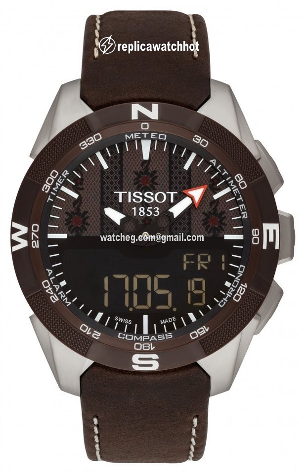 Tissot T-Touch Expert Solar Mens watch Unisex Titanium T110.420.46.051.00