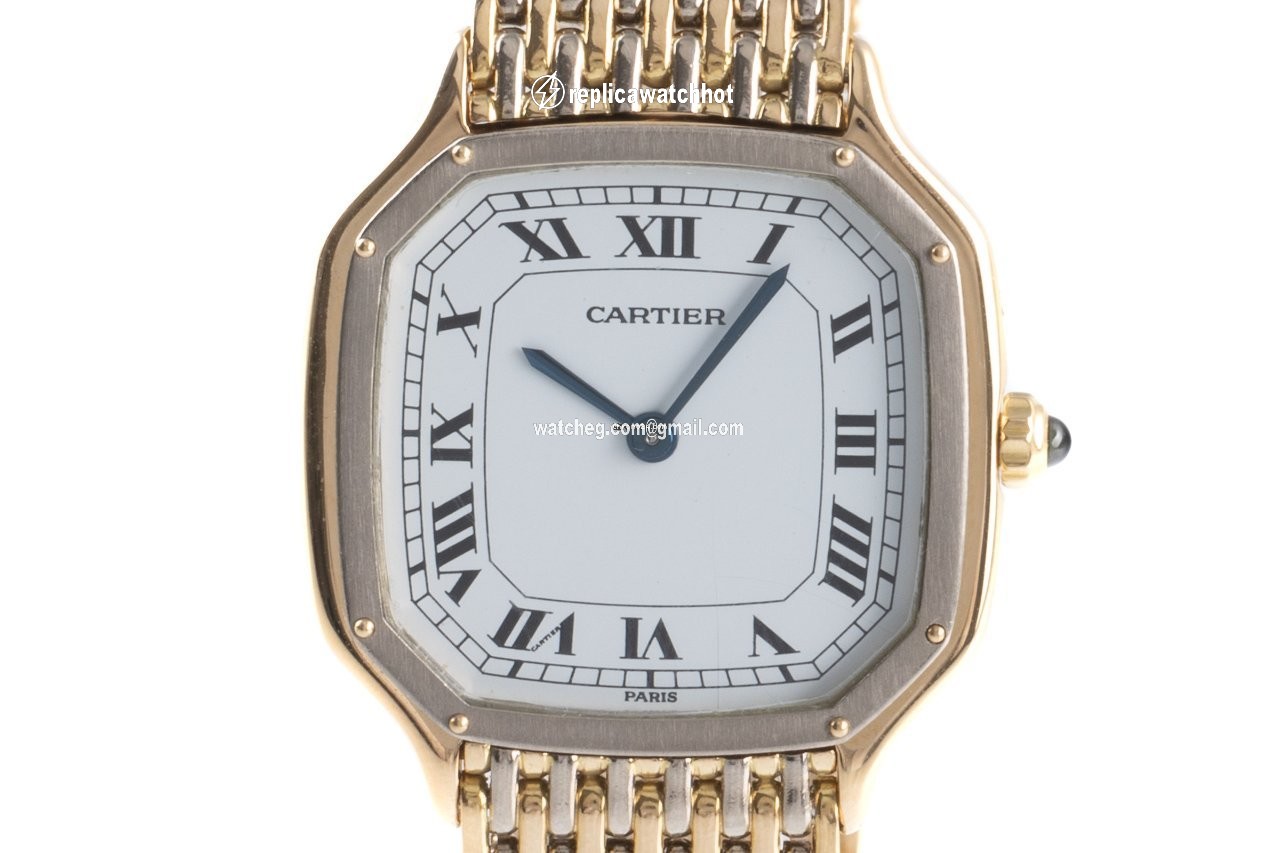 Cartier Santos Dumont Womens watch Manual winding Yellow gold 9606