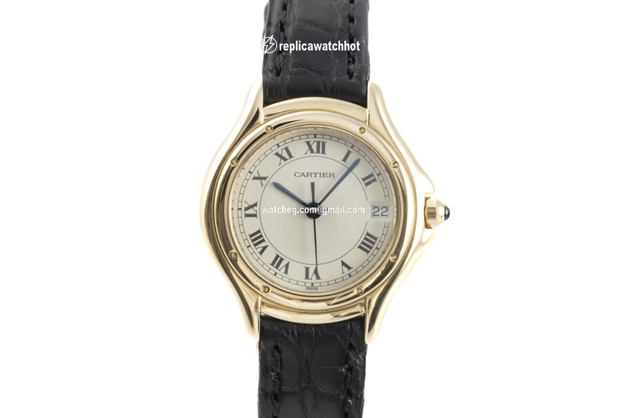 Cartier Cougar Womens watch Quartz Yellow gold 117000R