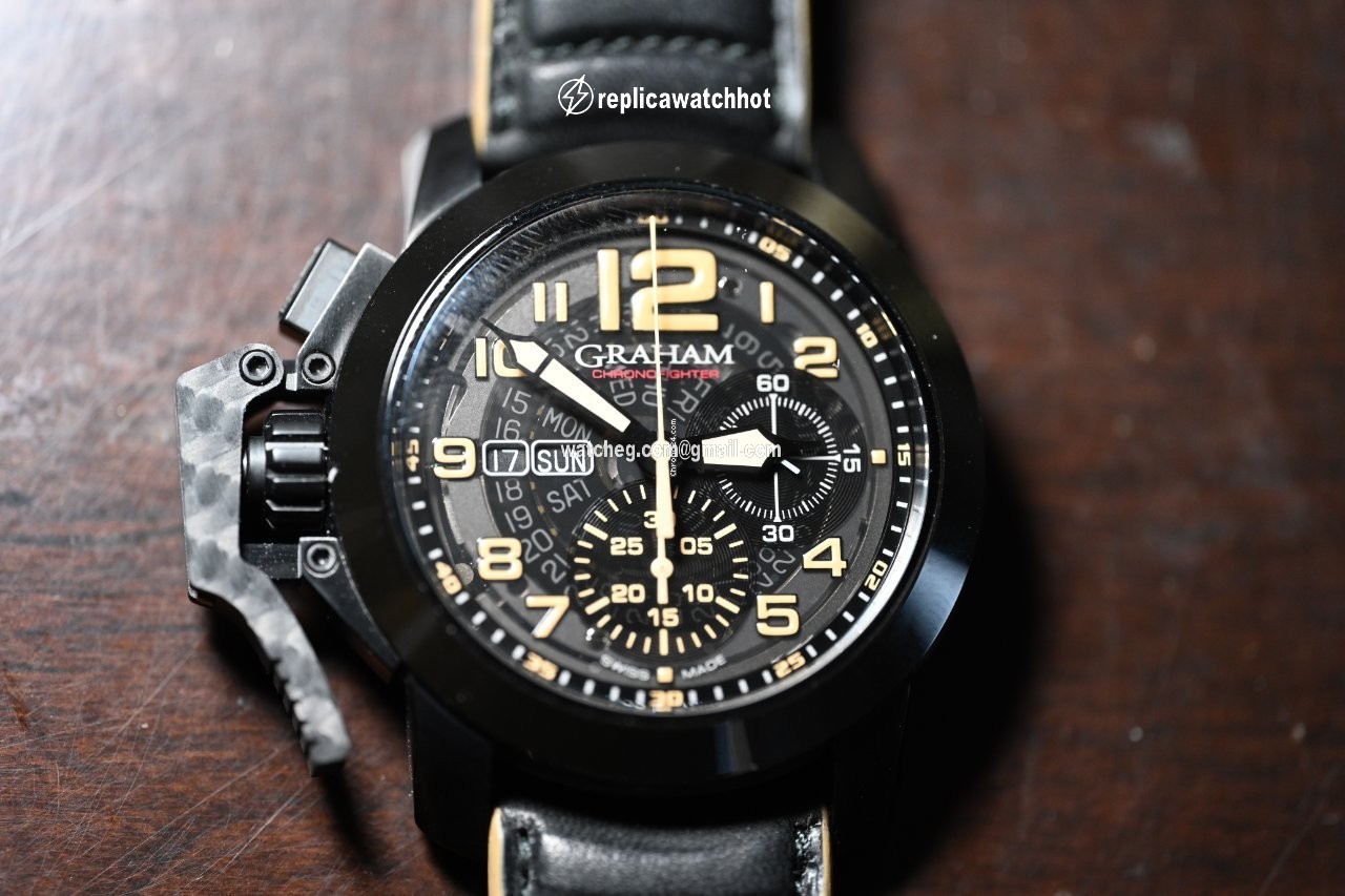 Graham Chronofighter Mens watch Unisex Automatic Steel 2CCAU.B32A