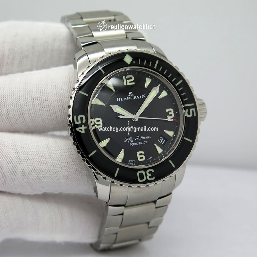 Blancpain Fifty Fathoms Mens watch Unisex Automatic Steel 5015-1130-71S
