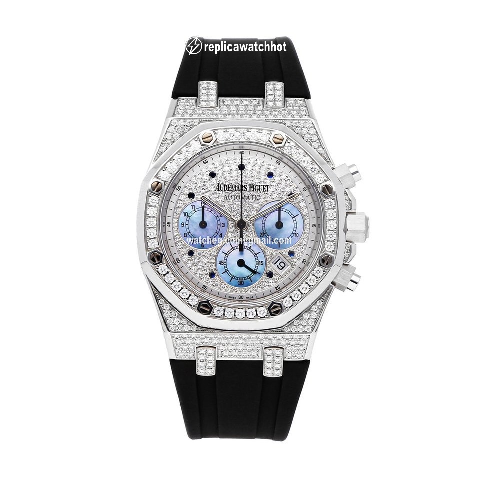 Audemars Piguet Royal Oak Chronograph Mens watch Unisex Automatic White gold 26068BC.ZZ.D002CR.01