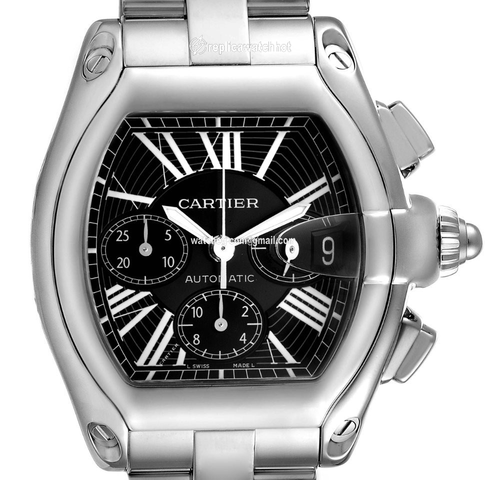 Cartier Roadster Mens watch Unisex Automatic Steel W62020X6