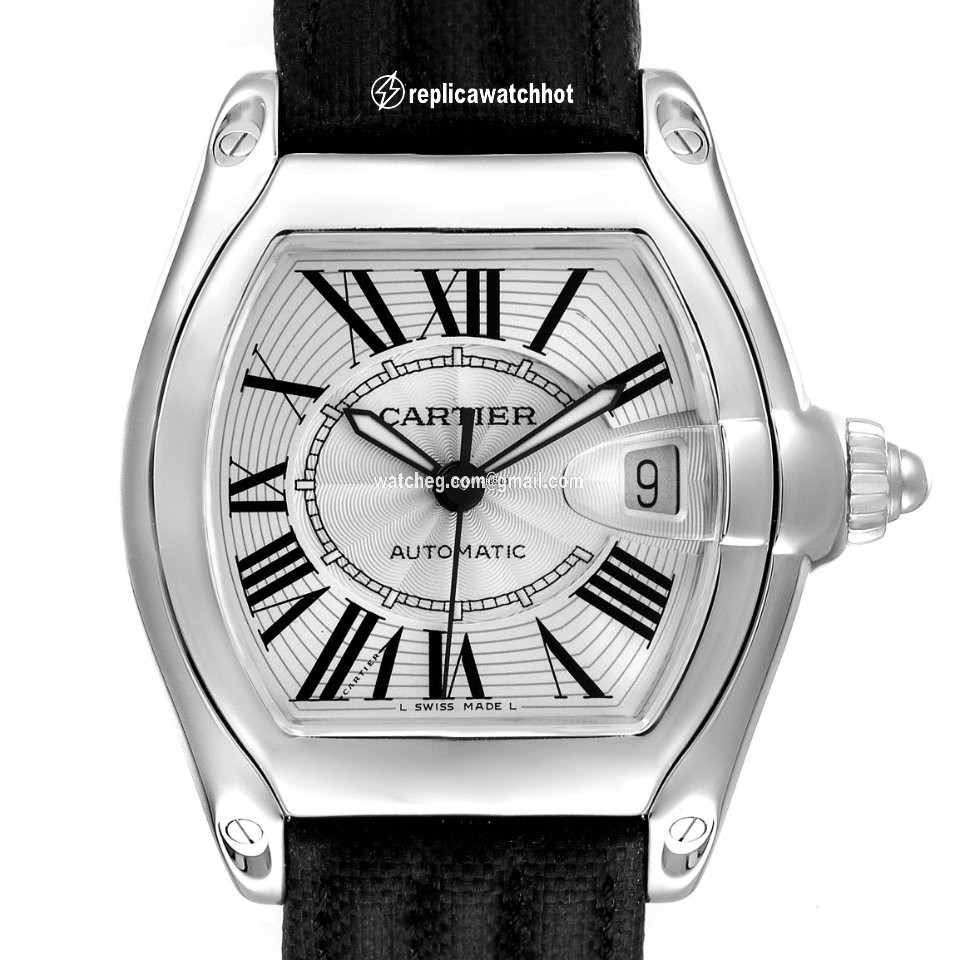 Cartier Roadster Mens watch Unisex Automatic Steel W62025V3
