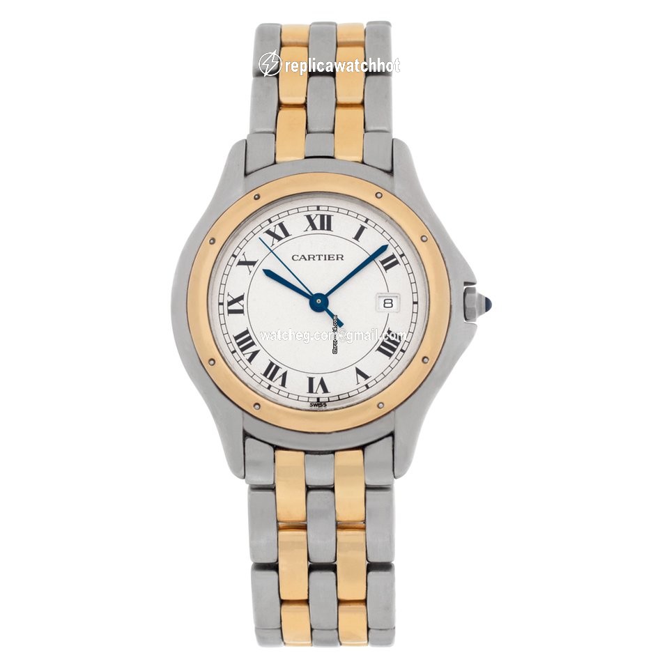 Cartier Cougar Womens watch Quartz Steel 117000