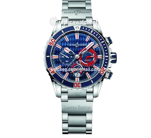 Ulysse Nardin Diver Chronograph Mens watch Unisex Automatic Steel 1503-151-7M 93-MON