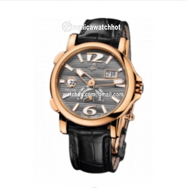 Ulysse Nardin Dual Time Mens watch Unisex Automatic Rose gold 246-55 69