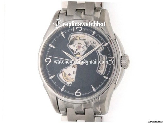 Hamilton Jazzmaster Open Heart Mens watch Unisex Automatic Steel H325650
