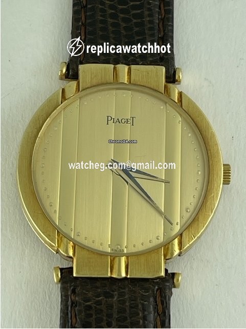 Piaget Polo Mens watch Unisex Quartz Yellow gold 8673