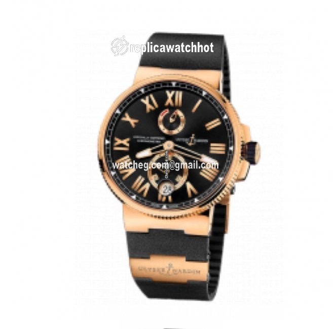 Ulysse Nardin Marine Chronometer Manufacture Mens watch Unisex Automatic Rose gold 1186-122-3 42