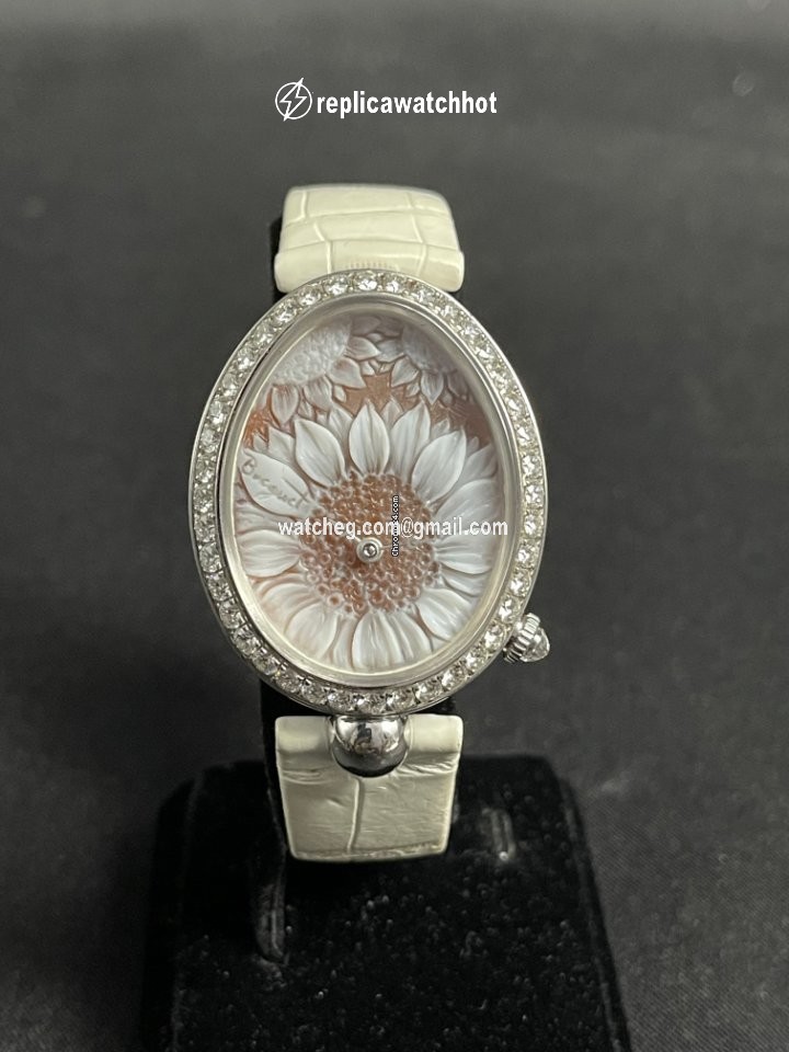 Breguet Reine de Naples Womens watch Automatic White gold 8958BB 51 974 D00D