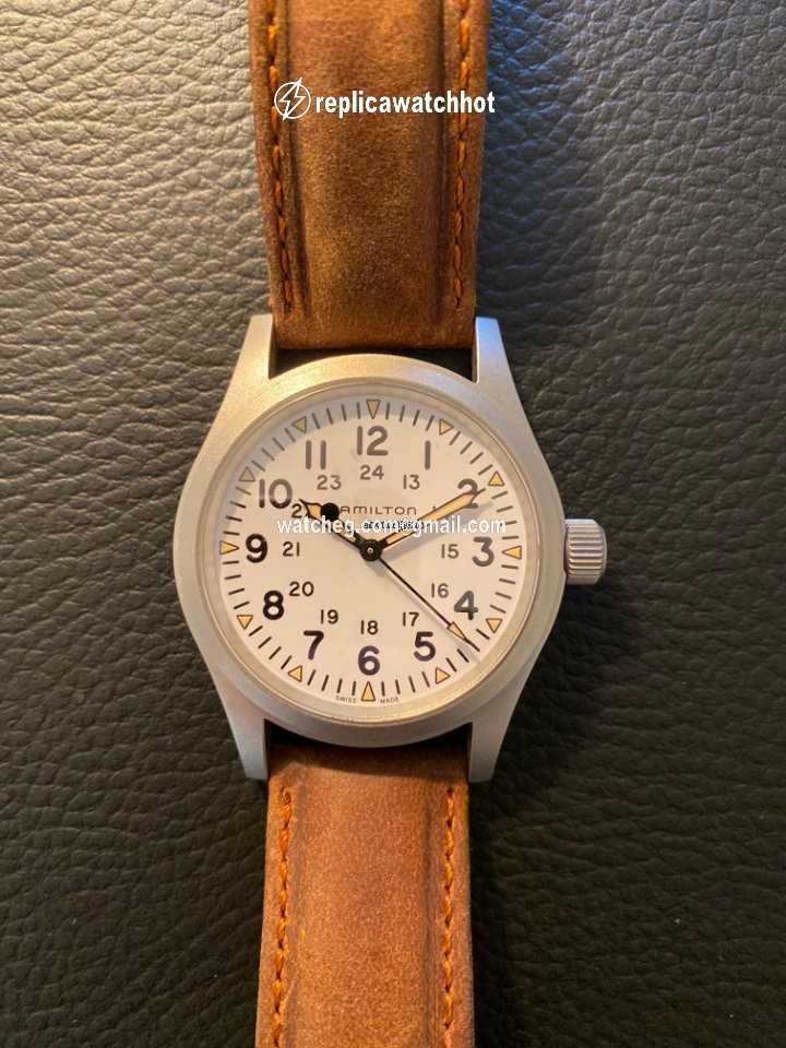 Hamilton Khaki Field Mens watch Unisex Manual winding Steel H69439411