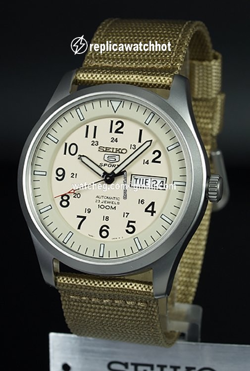 Seiko 5 Sports Mens watch Unisex Automatic Steel SNZG07K1
