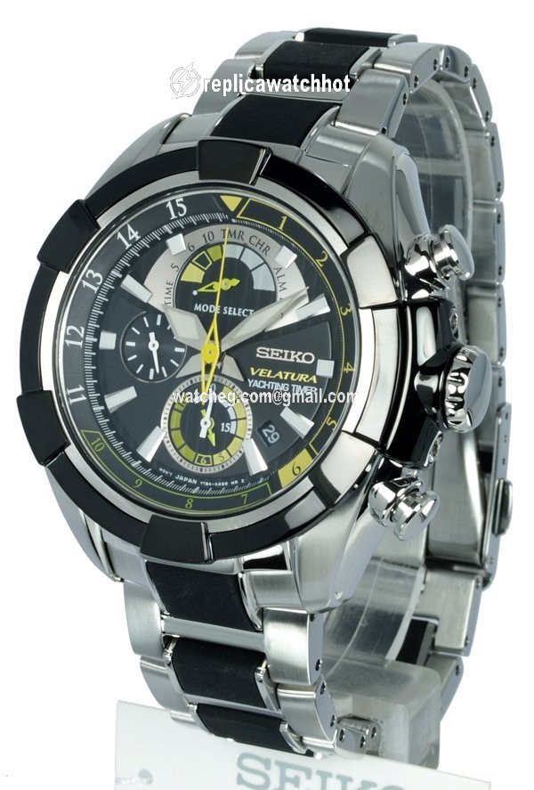 Seiko Velatura Mens watch Unisex Quartz Steel SPC147P1