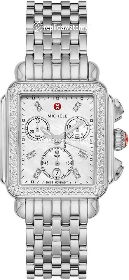 Michele Deco Womens watch Quartz Steel MWW06A000775
