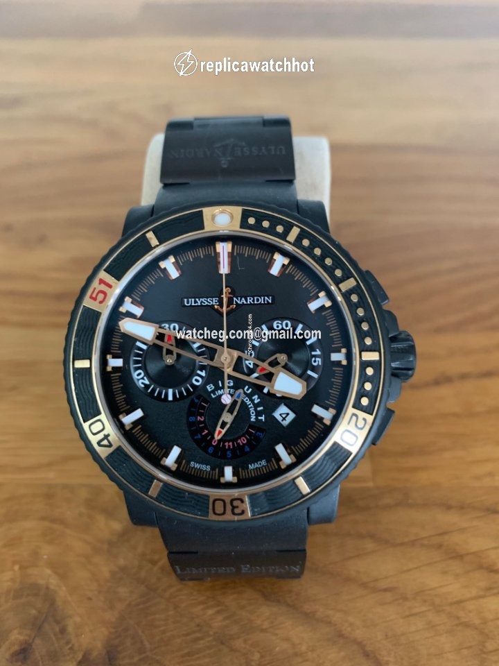 Ulysse Nardin Mens watch Unisex Automatic Steel 353-95 LE 