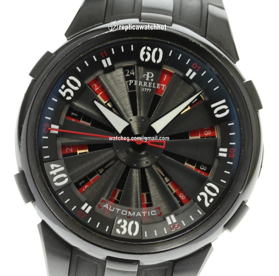 Perrelet Mens watch Unisex Automatic Steel A4054 1