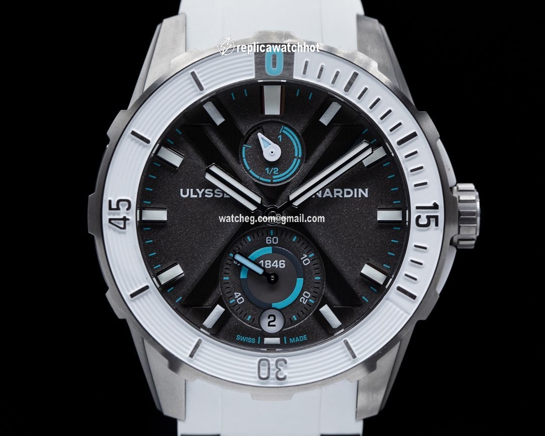Ulysse Nardin Marine Mens watch Unisex Automatic Titanium 1183-170LE-3 90-ANT