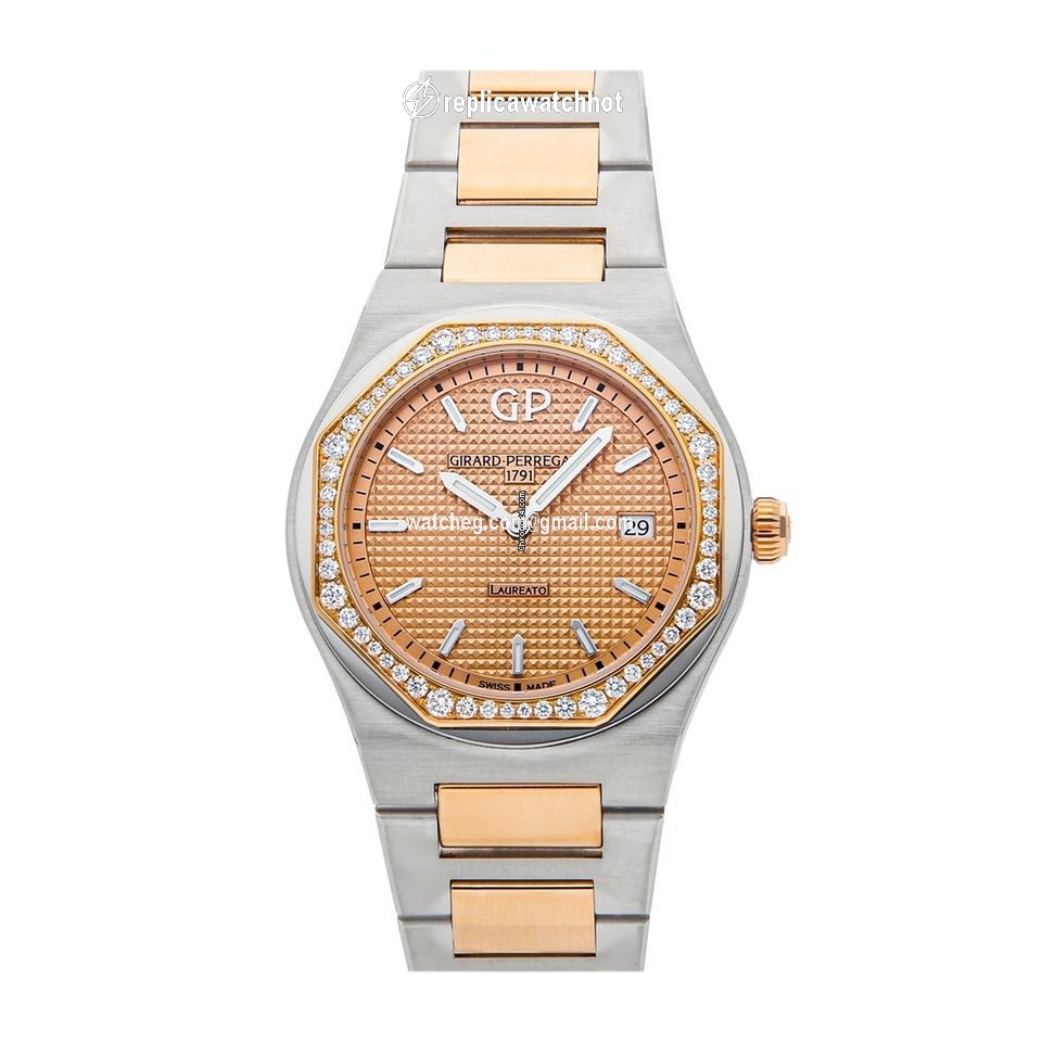Girard Perregaux Laureato Womens watch Quartz Steel 80189D56A331-56A