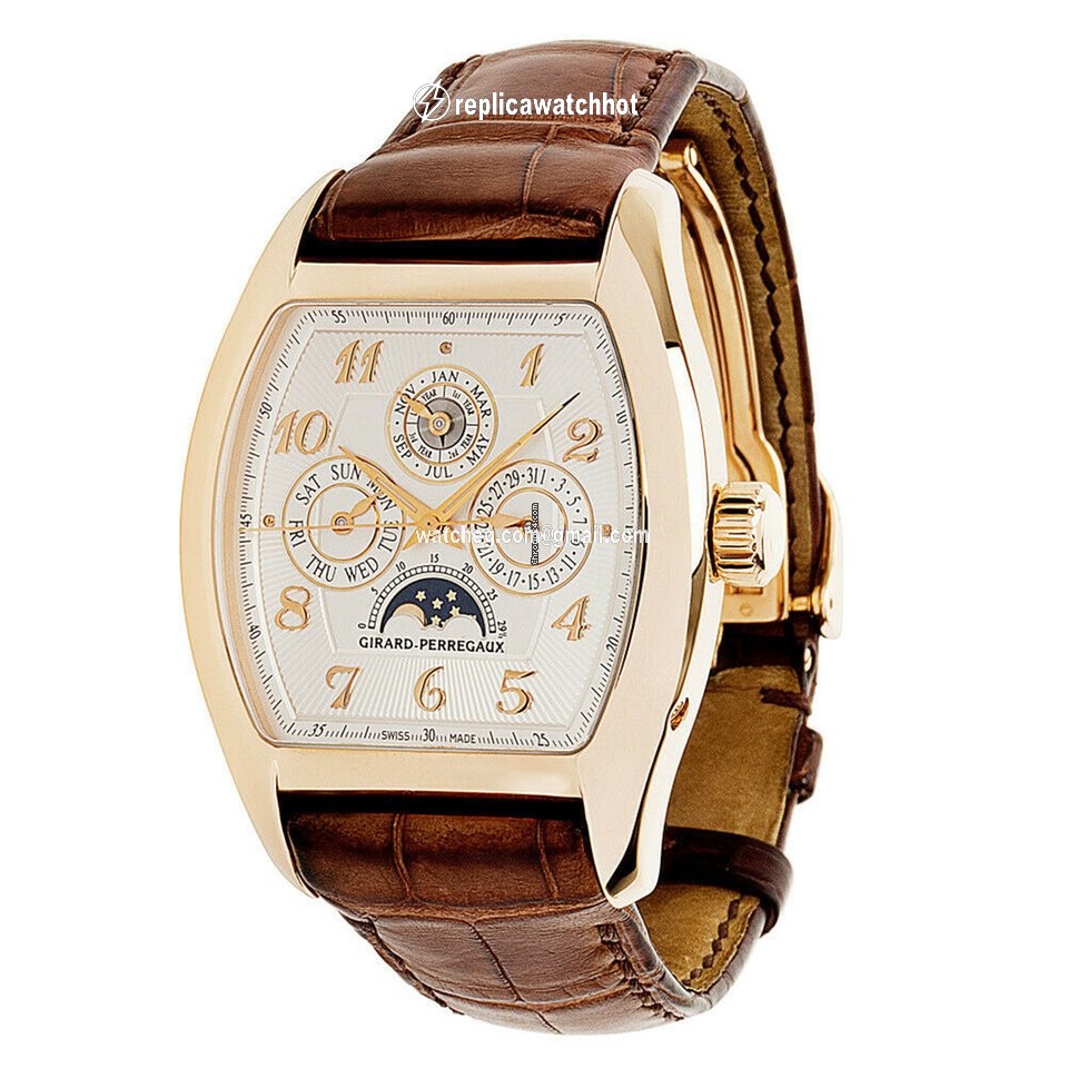 Girard Perregaux Richeville Mens watch Unisex Automatic Rose gold 2722