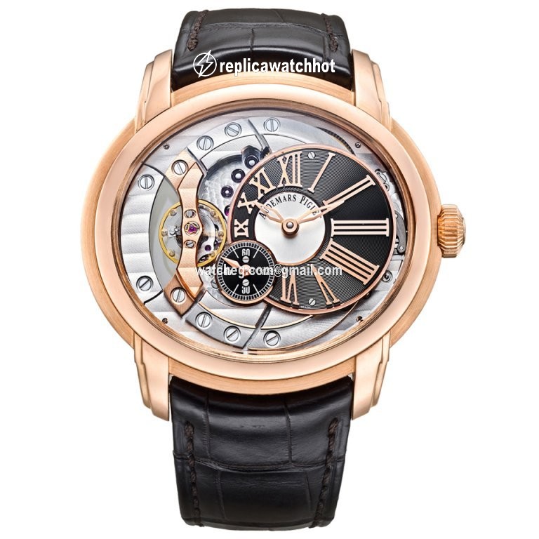 Audemars Piguet Millenary 4101 Mens watch Unisex Automatic Rose gold Ref. 15350OR.OO.D093CR.01