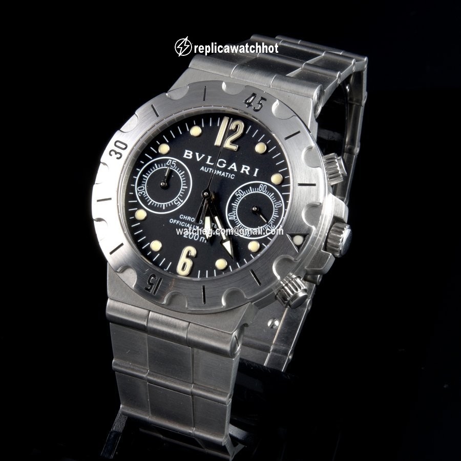 Bulgari Diagono Mens watch Unisex Automatic Steel SC 38 S