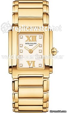 Patek Philippe Twenty~4 Womens watch Quartz Yellow gold 4907 1J