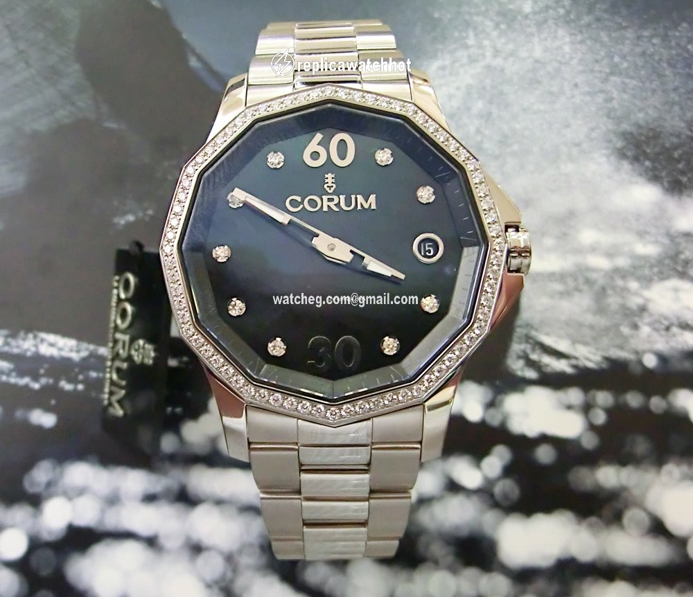 Corum Admirals Cup Legend 38 Womens watch Automatic Steel 082.101.47 V200 PN11