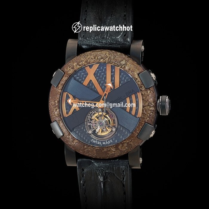 Romain Jerome Titanic-DNA Mens watch Unisex Manual winding Ceramic TO.T.OXY3.BBBB.R.00