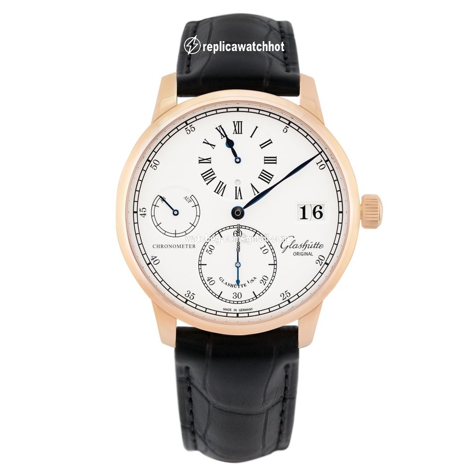 Glashtte Original Senator Chronometer Regulator Mens watch Unisex Manual winding Red gold 1-58-04-04-05-04 or 58-04-04-05-04