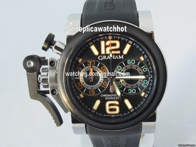 Graham Chronofighter Oversize Mens watch Unisex Automatic Steel 20VAV