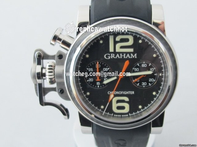 Graham Chronofighter R.A.C. Mens watch Unisex Automatic Steel 2CFCS.B18A.K25B