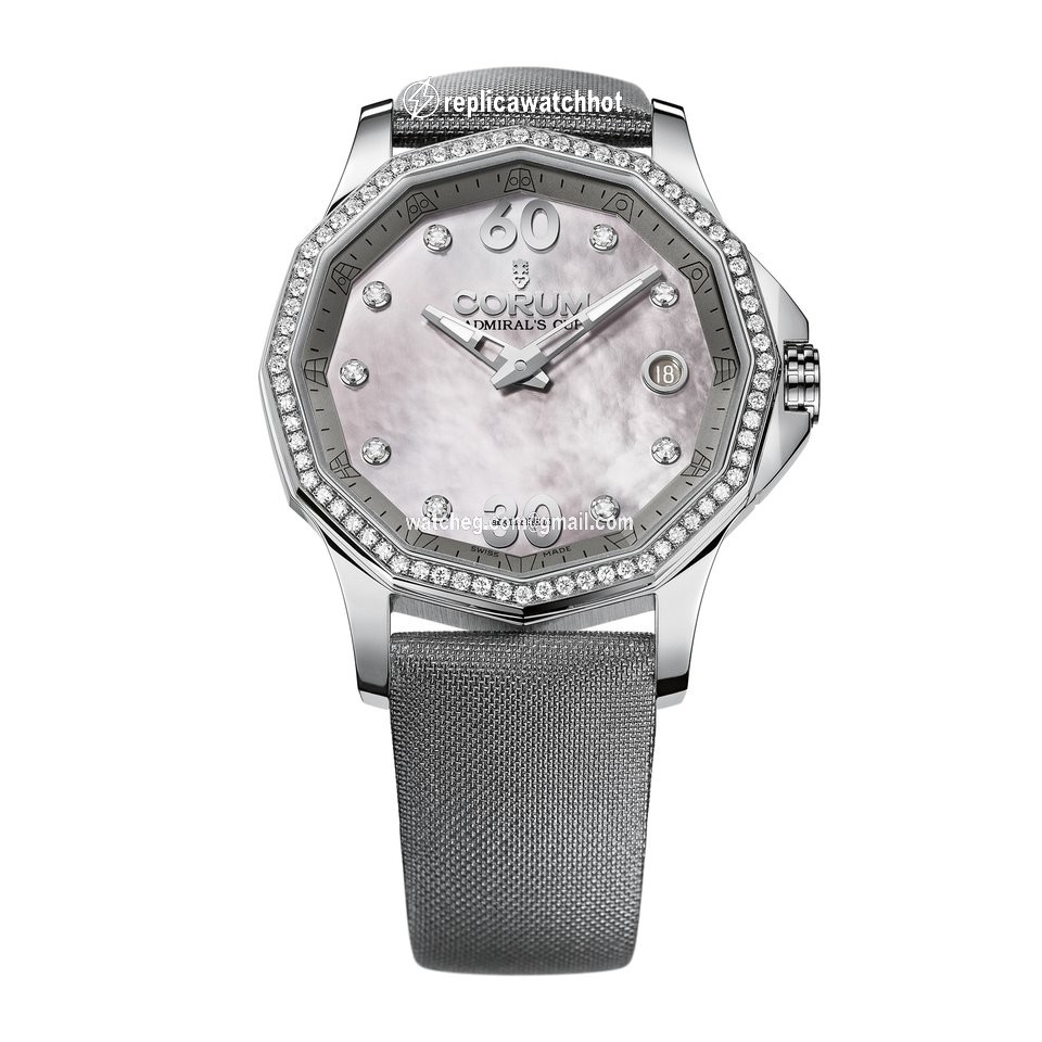 Corum Admirals Cup Legend 38 Womens watch Automatic Steel A082 01058 - 082.101.47 F149 PK11