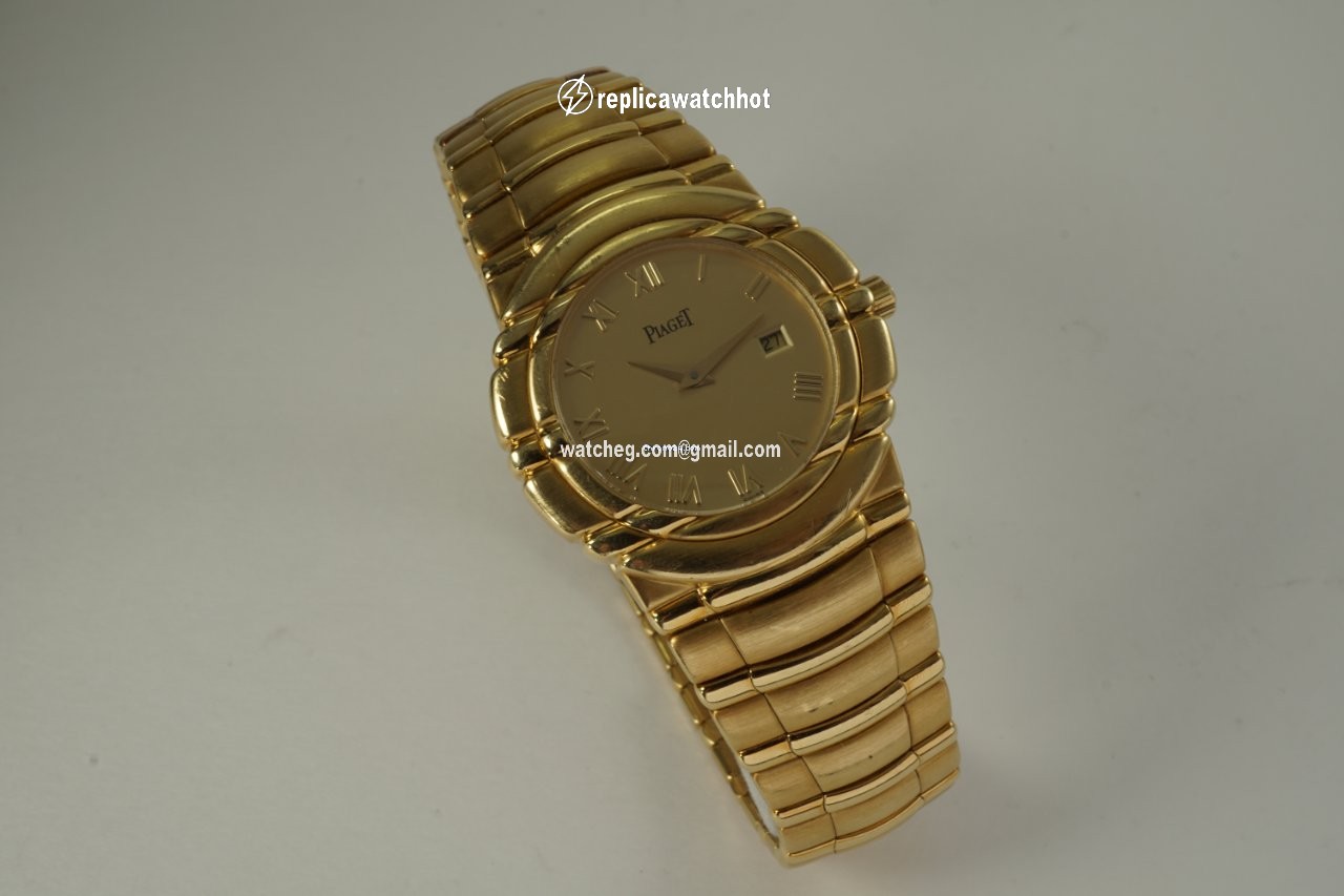 Piaget Tanagra Mens watch Unisex Quartz Yellow gold 17141 M411D