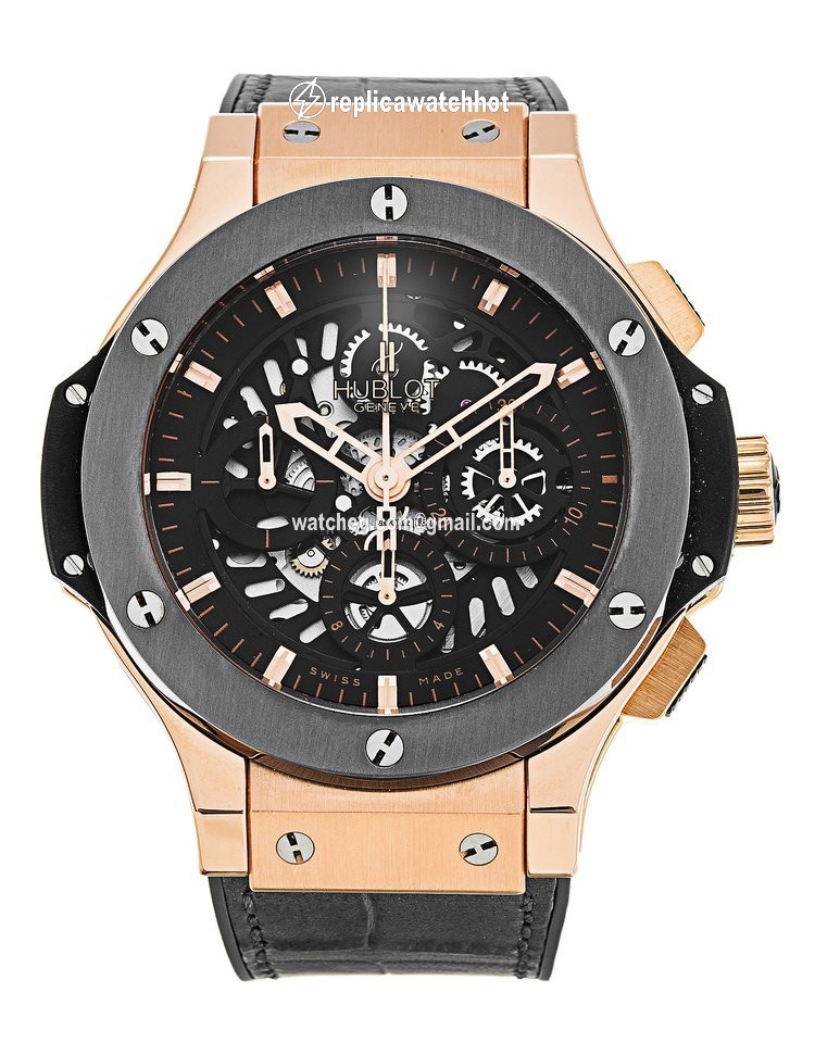 Hublot Big Bang Aero Bang Mens watch Unisex Automatic Rose gold 310.PT.1180.RX