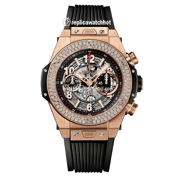 Hublot Big Bang Unico Mens watch Unisex Automatic Rose gold 411.OX.1180.RX.1104