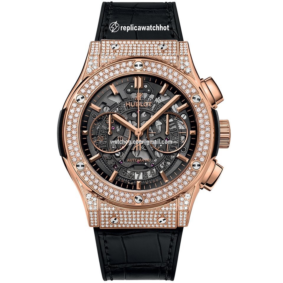 Hublot Classic Fusion Aerofusion Mens watch Unisex Automatic Rose gold 525.OX.0180.LR.1704