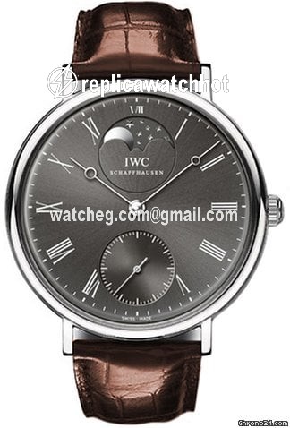 IWC Portofino Hand-Wound Mens watch Unisex Automatic White gold IW544804