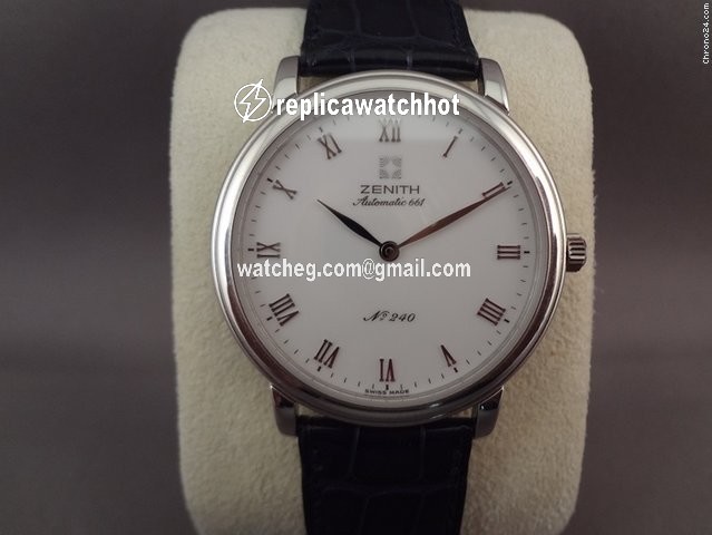 Zenith Elite Ultra Thin Mens watch Unisex Automatic Platinum 39.0013.661
