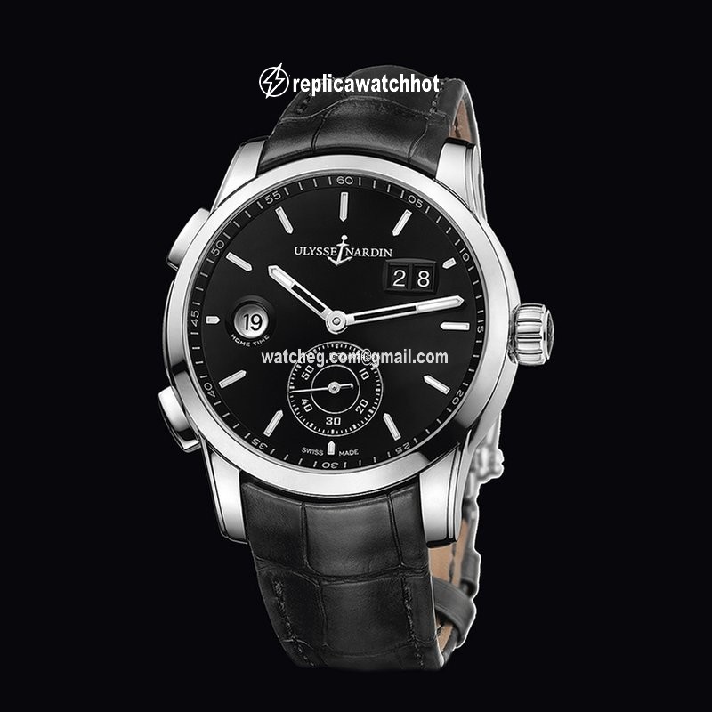 Ulysse Nardin Dual Time Mens watch Unisex Automatic Steel 3343-126-92
