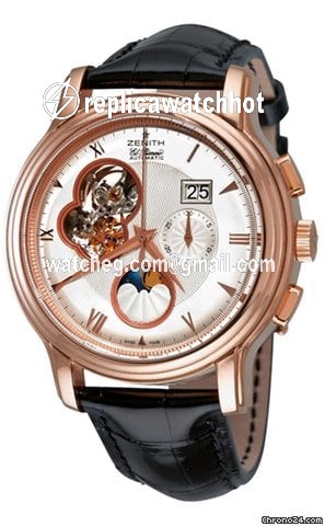 Zenith Mens watch Unisex Automatic Rose gold 18.1260.4047 02C-505
