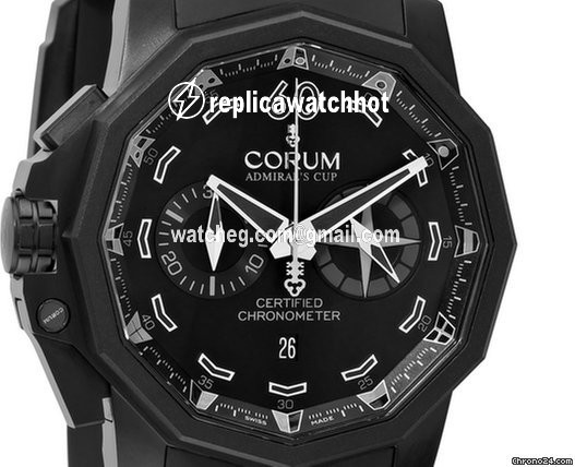 Corum Admirals Cup Seafender 50 Chrono LHS Mens watch Unisex Automatic Titanium 753.231.95 0371.AN13