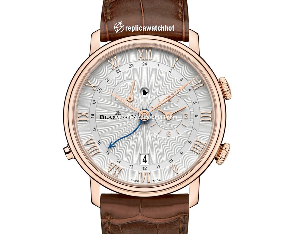 Blancpain Villeret Mens watch Unisex Automatic Rose gold 6640-3642-55B